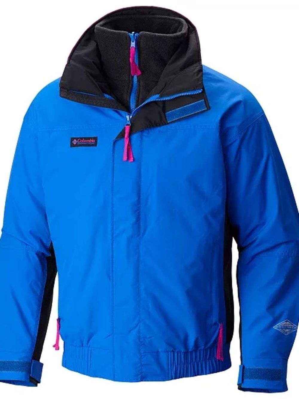 Columbia Bugaboo 1986 Interchange Jacket Retro Blue Pink 3-in-1 XL
